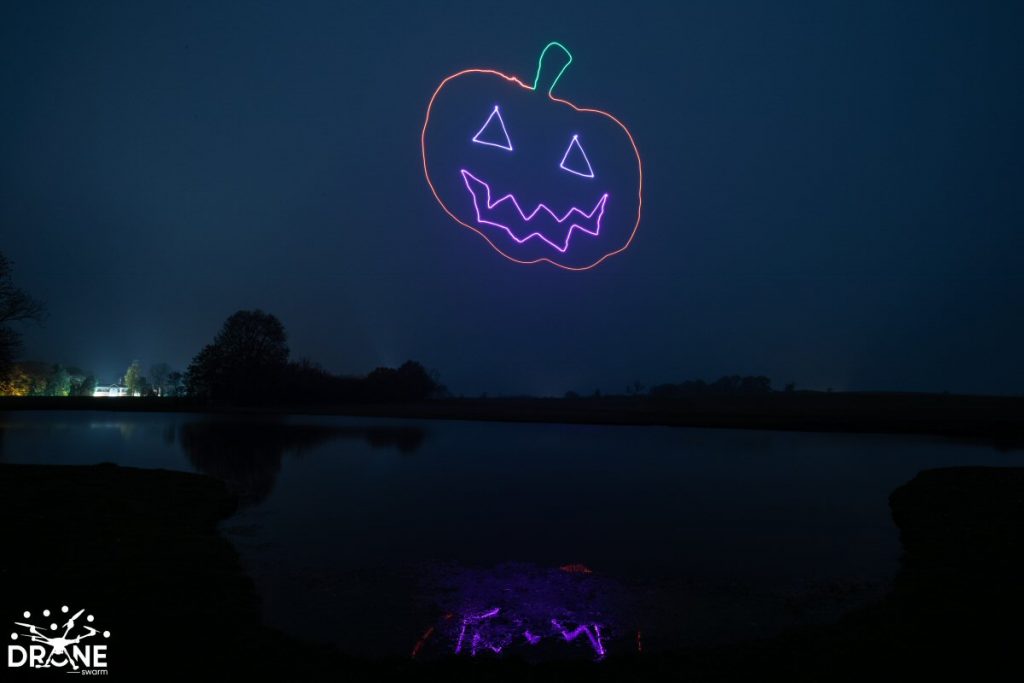 Pumpkin Halloween Light Painting