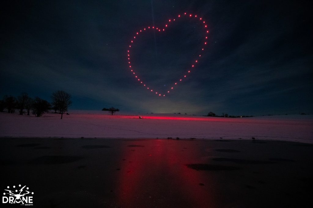 Drone Show Heart