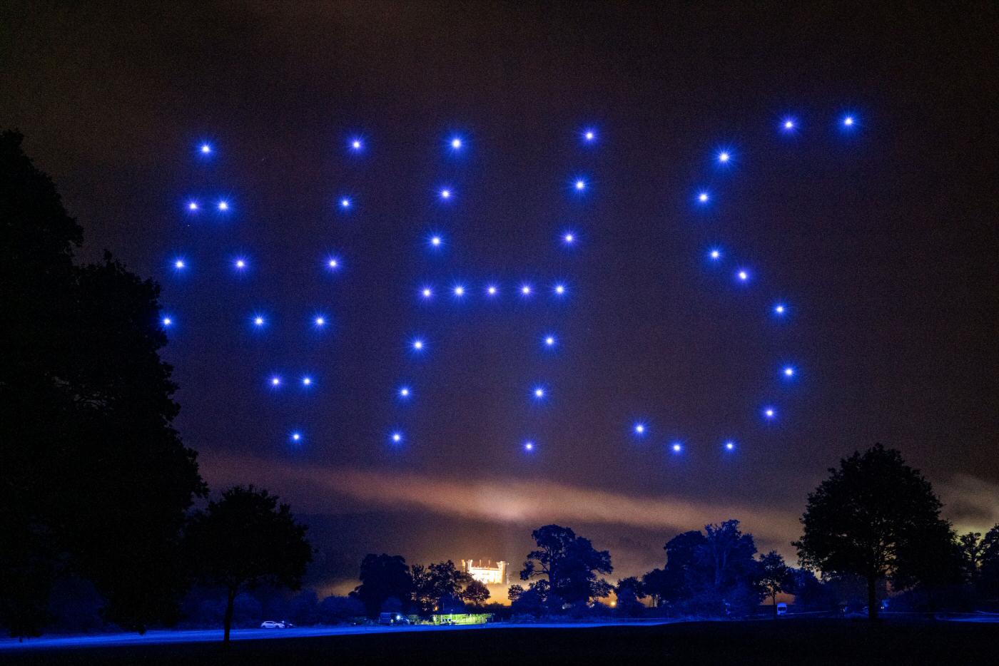 Drone Light Shows & Drone Displays DroneSwarm®