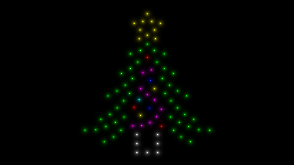 Christmas Tree Drone Show