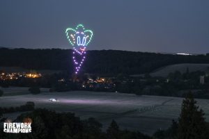 Drone Show Belvoir Castle