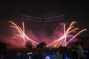 Stanford Hall Drone Light Show