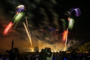 Stanford Hall Drone Light Show