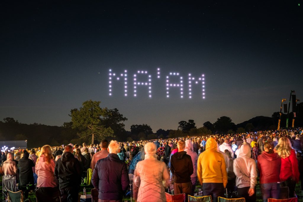 Queen Drone Display