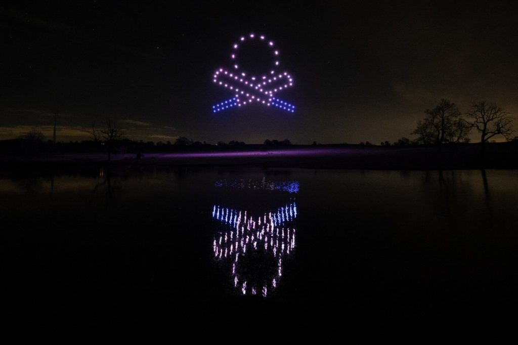 Drone Show Flag Cricket