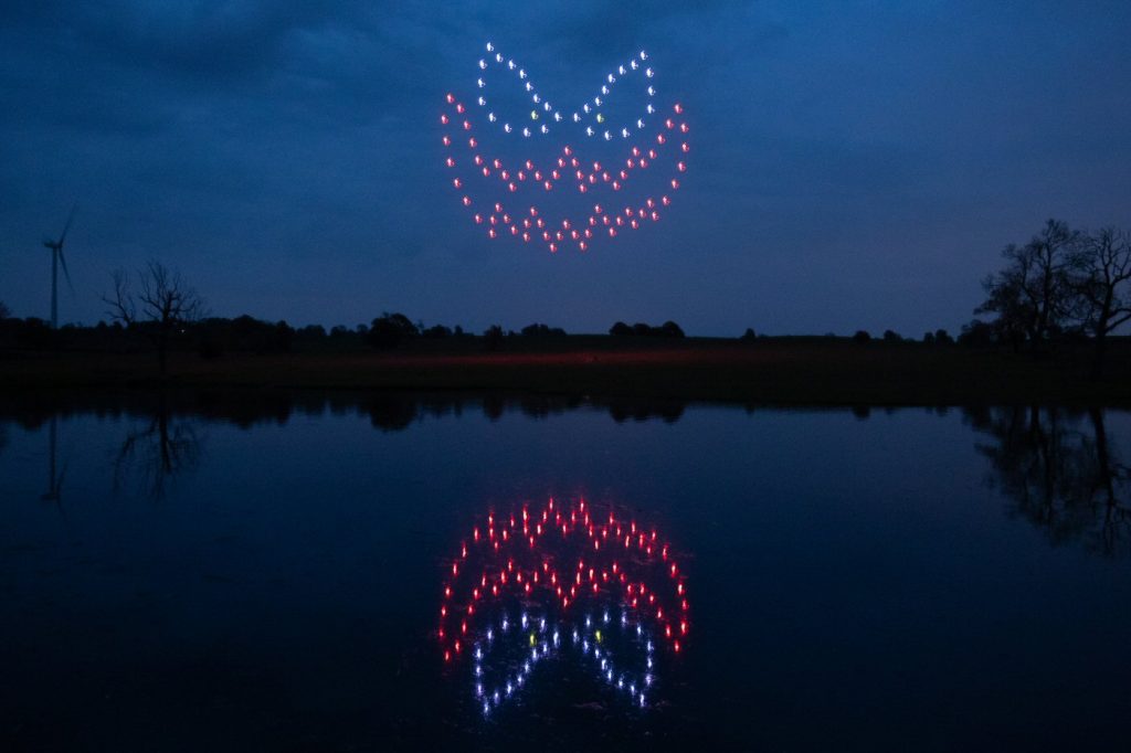 Drone Light Show - Halloween