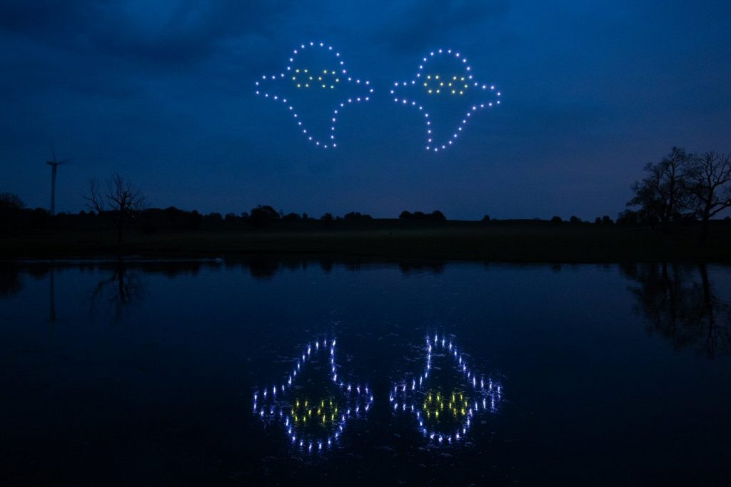 Drone Light Show - Halloween
