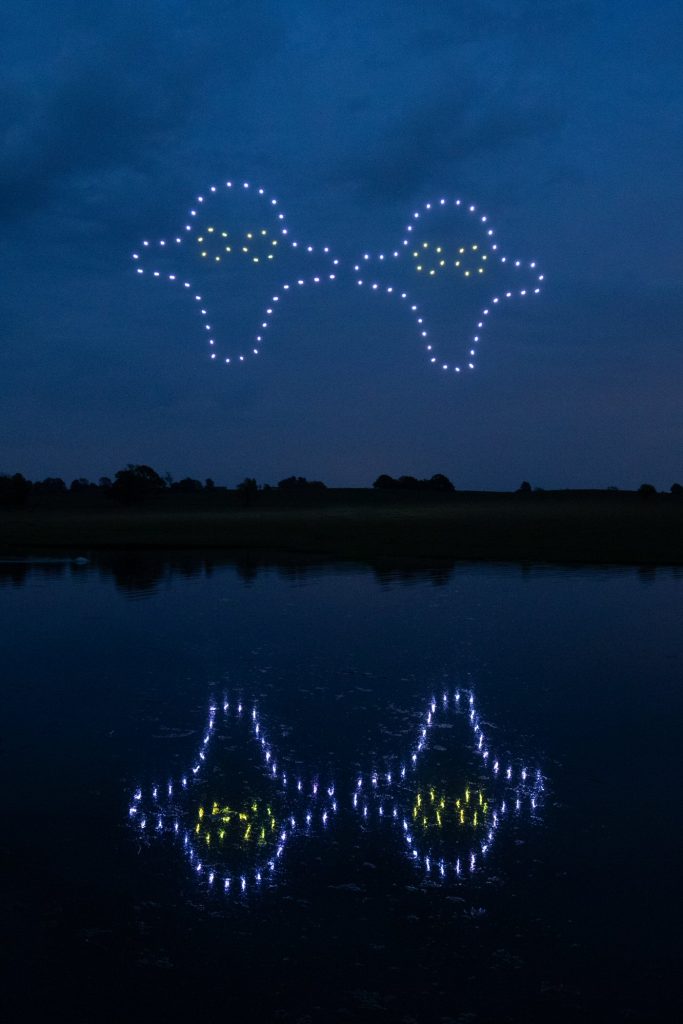 Drone Light Show - Halloween