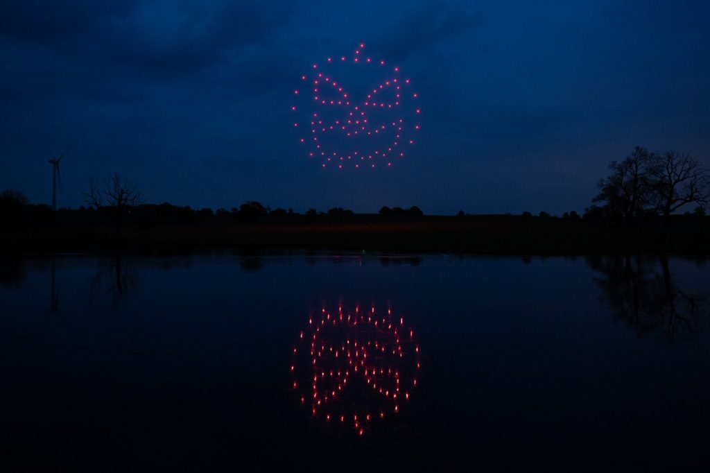 Drone Light Show - Halloween