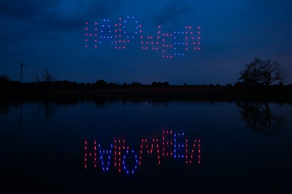 Drone Light Show - Halloween