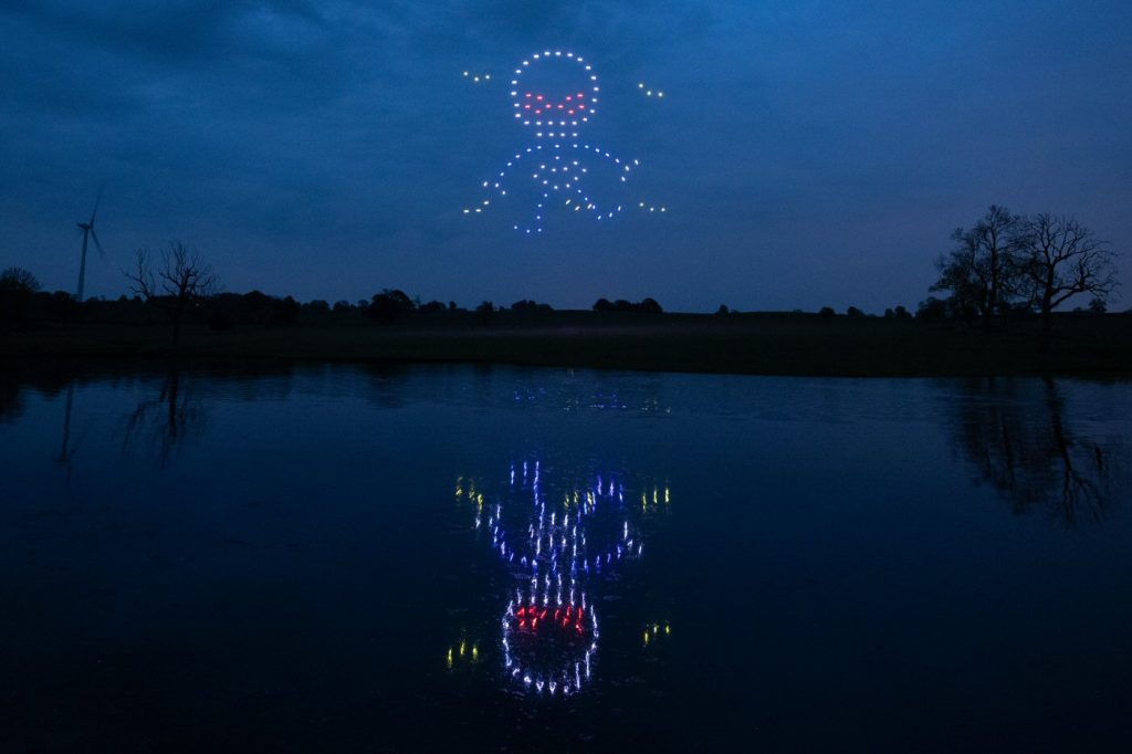 Drone Light Show - Halloween