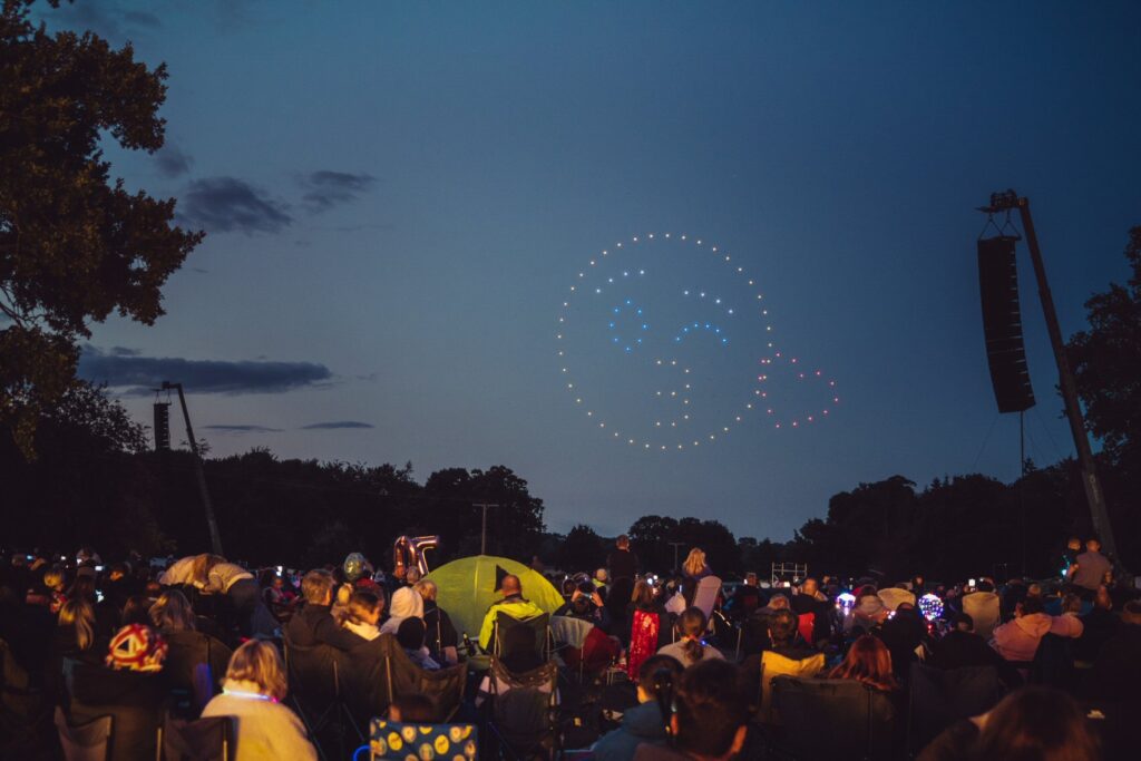 Drone Show Proposal - Newby Hall Smiley