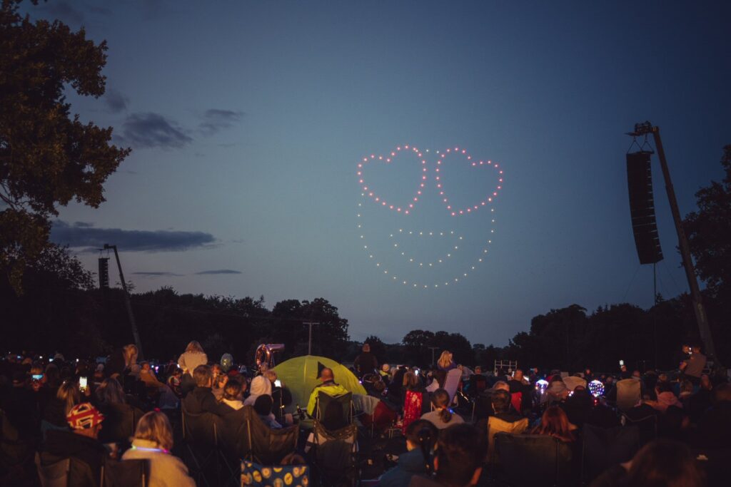 Drone Show Proposal - Newby Hall Love