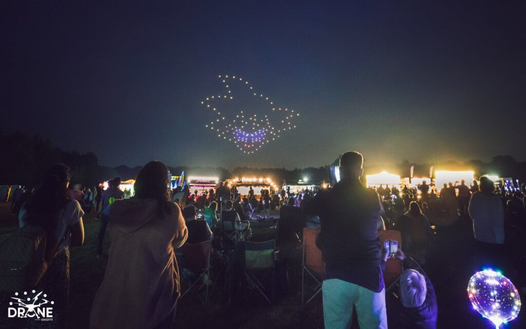 Drone Show at Hatfield House