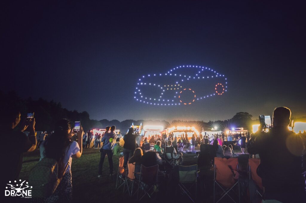 Drone Show Cars