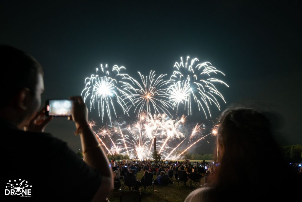 Drones and Fireworks