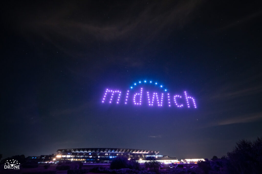 Midwich drone light show