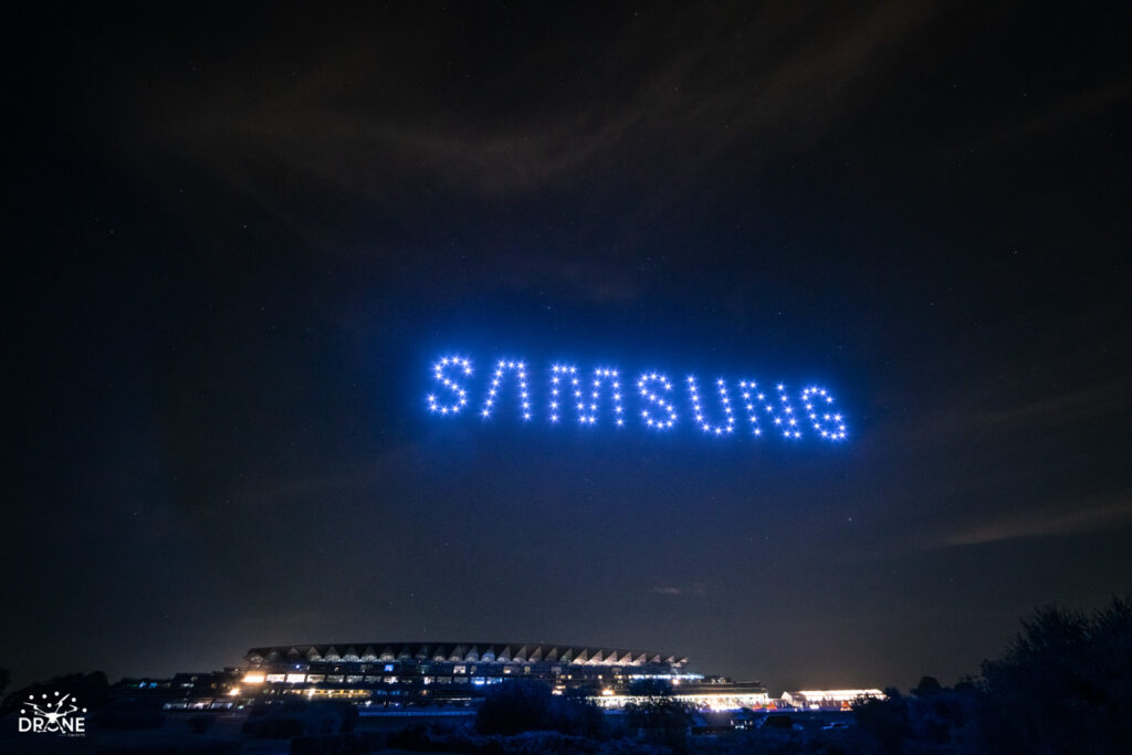 Ascot Drone show Samsung