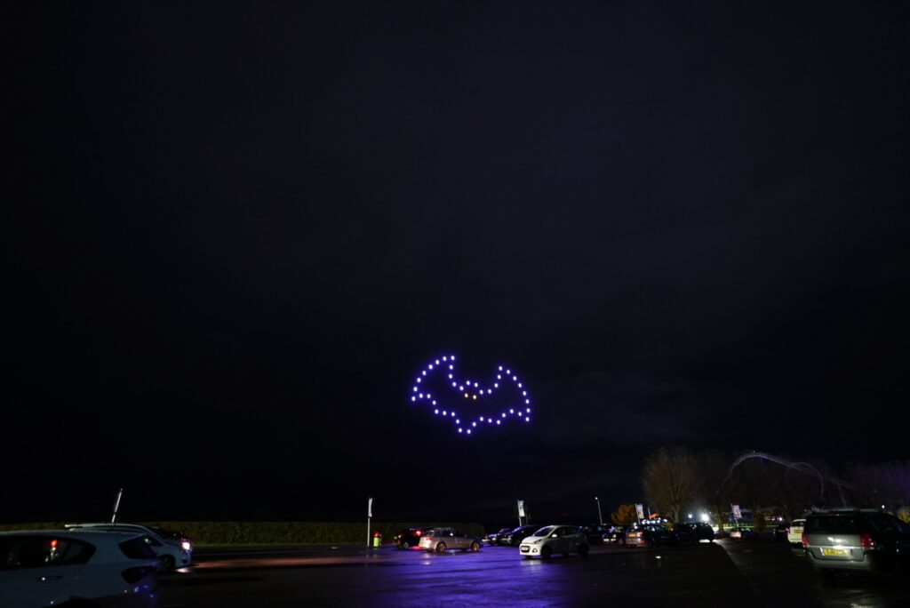 Halloween Drone Light Show UK