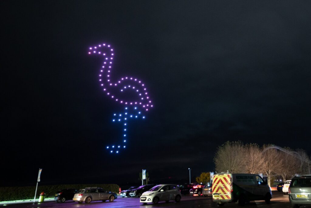 Halloween Drone Light Show UK