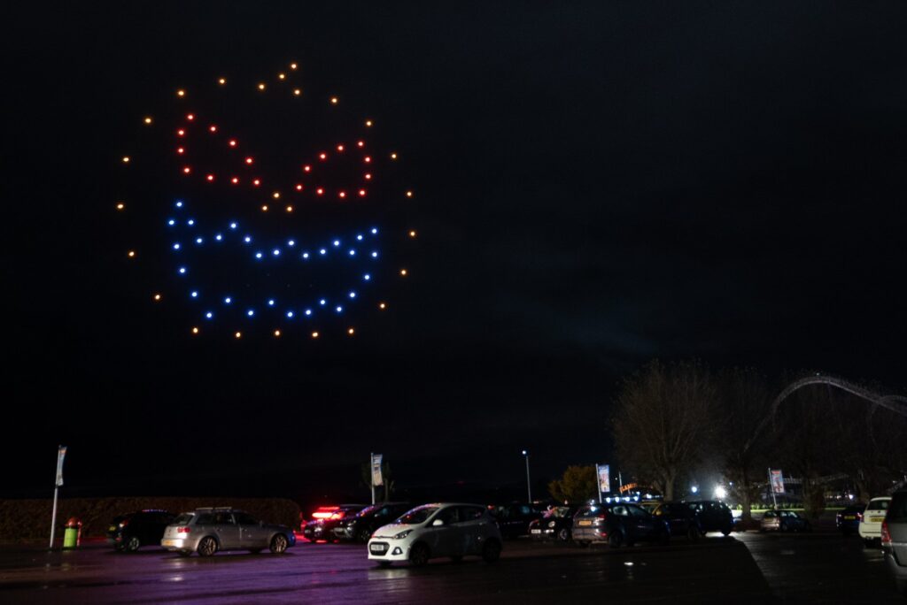 Halloween Drone Light Show UK