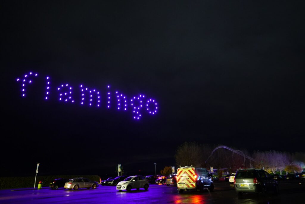 Halloween Drone Light Show UK