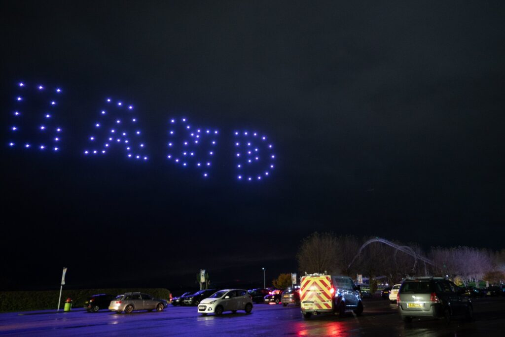 Halloween Drone Light Show UK