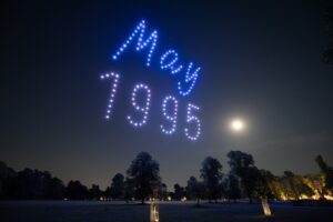 Drone Show F1 Racing Silverstone